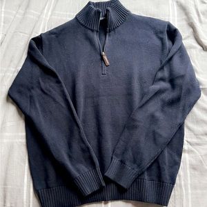 aleah cotton sweater brandy